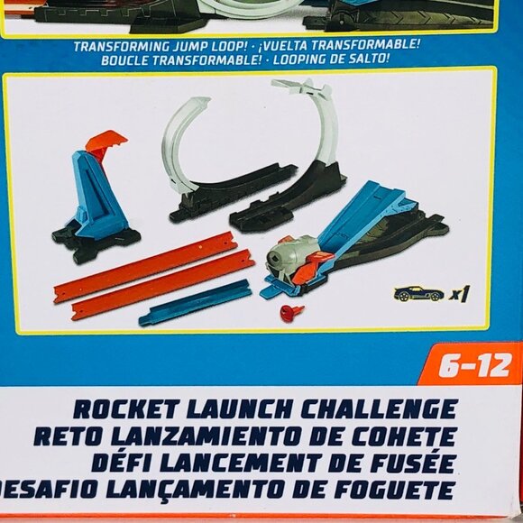 Hot Wheels Track Builder Rocket Launch with 3 Stunts and 1 Vehicle New Sealed - Picture 12 of 15